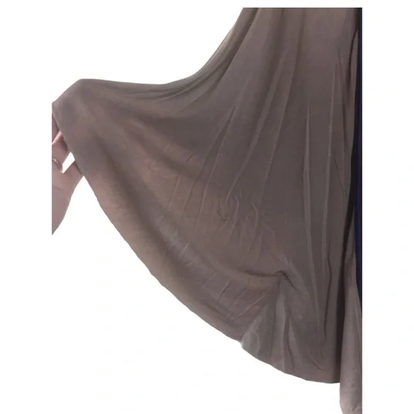 POL kimono sleeve open tan Aztec print open front cardigan western boho size M - Picture 3 of 8